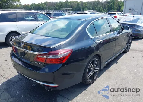 2016 Honda Accord Sport z USA, uszkodzony, nr VIN 1HGCR2F59GA245483